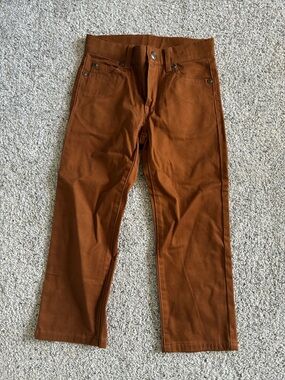 Janie and Jack Brown Straight Leg Pants